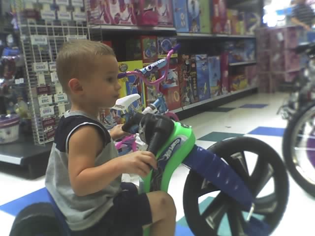 Luke on a Bigwheel